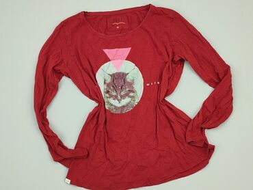 czerwona eleganckie bluzki damskie: Блуза жіноча, Carry, M, стан - Хороший
