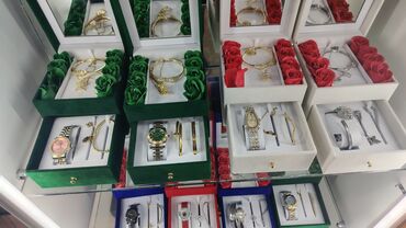 Saat dəstləri: Yeni, Klassik Saat dəsti, rəng - Qızılı — 15