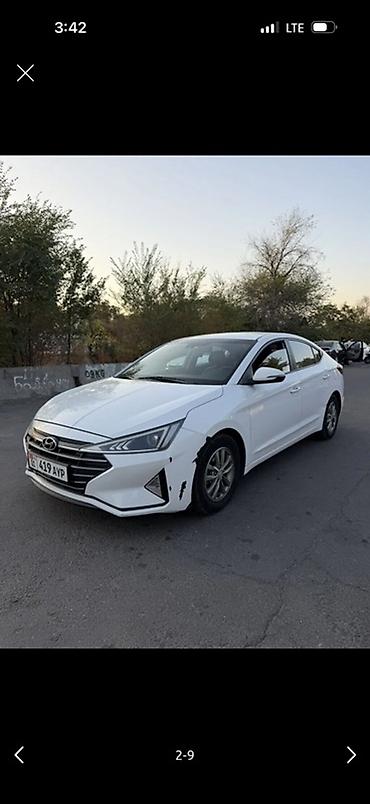 tir: Hyundai Avante: 2020 г., Автомат, Газ, Седан — 2
