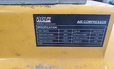 common rail: Компрессор ROLF Air Compressor (Germany Technology) Тип: поршневой — 2