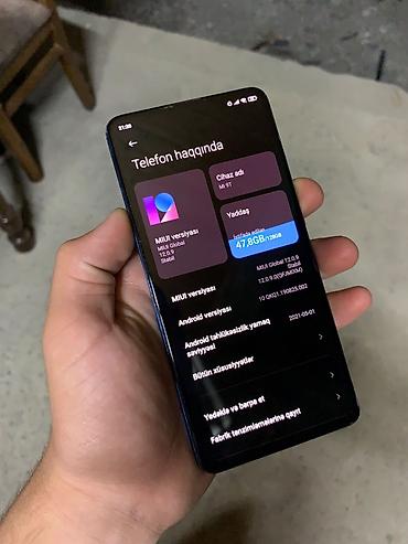 mi 15: Xiaomi Mi 9T, 128 GB, rəng - Göy, 
 Sensor, Barmaq izi, İki sim kartlı — 5