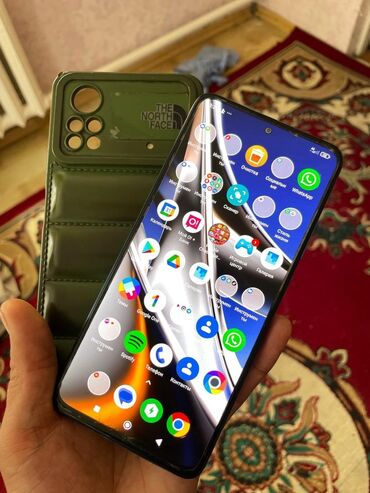 poco x4 pro цена в оше: Poco X4 Pro 5G, Колдонулган, 256 ГБ, түсү - Көгүлтүр, 2 SIM
