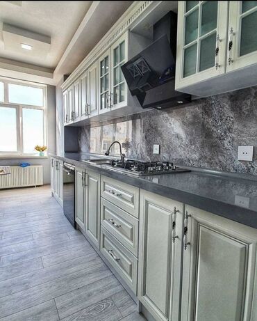 Sifarişlə mətbəx mebeli: Sifarişlə mətbəx dəsti, Özü çəkən petlələr, Mat laminat, Kredit var, Pulsuz çatdırılma, Rayonlara çatdırılma — 4