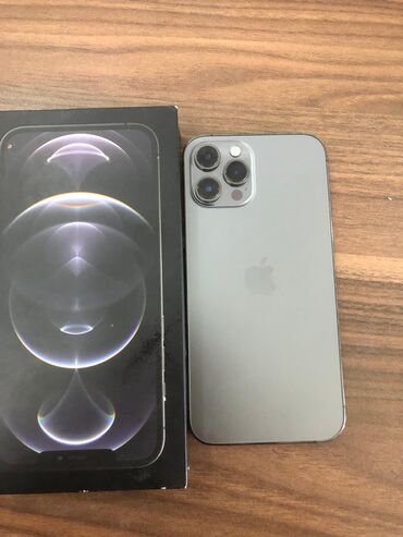 IPhone 12 Pro Max, 128 GB, Black Titanium, Sənədlərlə