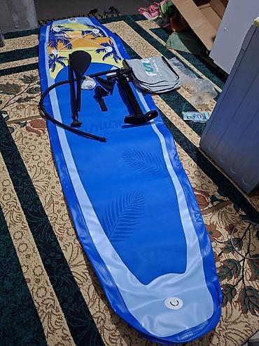 Лодки и комплектующие: СРОЧНО!!! Надувной SUP-борд Fuwator SUPFW69B — универсальный комплект — 2