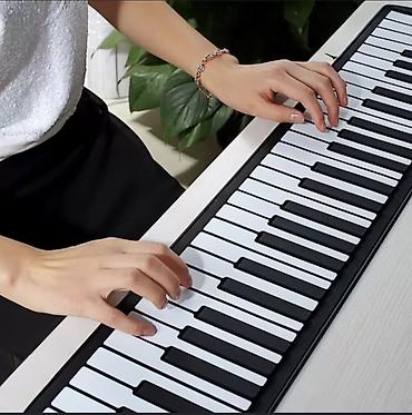Музыкальные инструменты: Гибкое электронное пианино (roll-up piano) - Полноразмерная — 3
