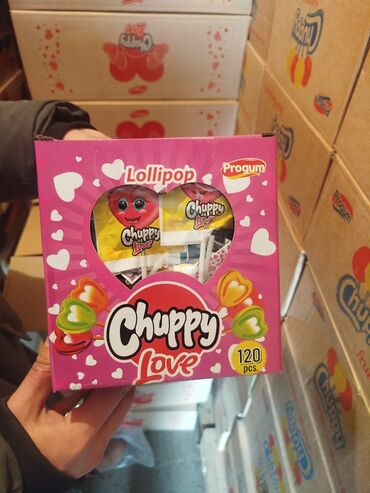 Кондитерские изделия, сладости: Набор кондитерских изделий ассорти: 1) Trolli Center Filled Fruit — 10