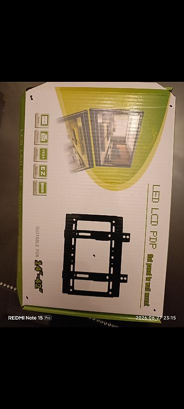 Kronşteynlər: LED/LCD TV üçün divar asqısı – Flat Panel Wall Mount - Ekran ölçüsü — 1