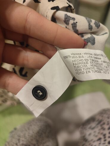 Košulje: Zara, XS (EU 34), Viskoza, Leopard, krokodil, zebra, bоја - Šareno — 6