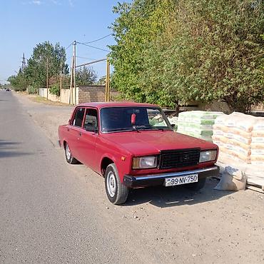 2107 lenkoran: VAZ 2107 (Lada Riva) – qırmızı sedən - Kuzov: 4 qapılı sedan, klassik — 3