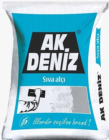 hamam avadanlıqları: AK DENİZ Sıva Alçı - İç divar və tavanların hamarlaşdırılması üçün — 1