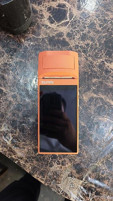 SUNMI mobil POS terminali – termal printerli, toxunma ekranlı