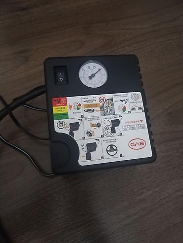 şlanq: Avtomobil üçün portativ təkər kompressoru - 12V avtomobil çaxmaq — 1
