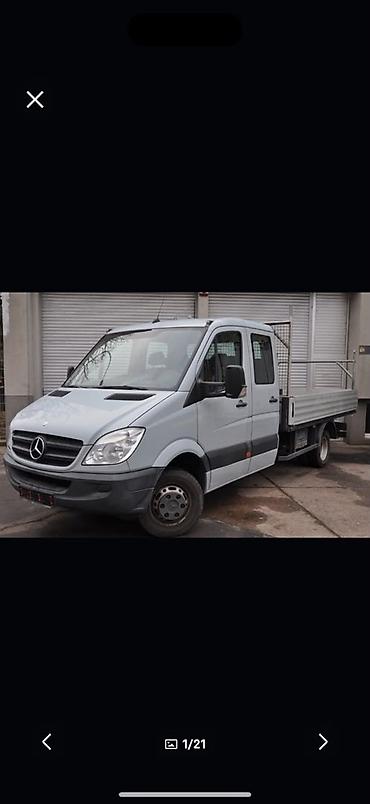 sprinter 315: Mercedes-Benz Sprinter, бортовой грузовик с двухрядной кабиной — 8