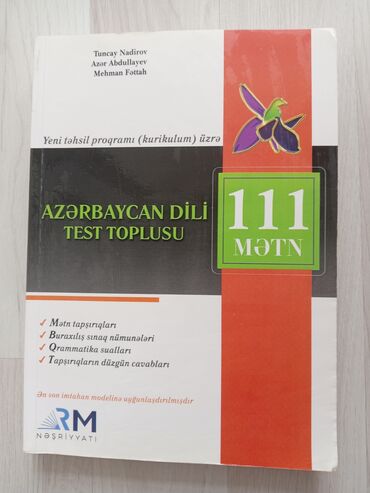 родиноведение 2 класс рабочая тетрадь ответы: Azərbaycan dili Testlər 11-ci sinif, RM, 1-ci hissə, 2024 il