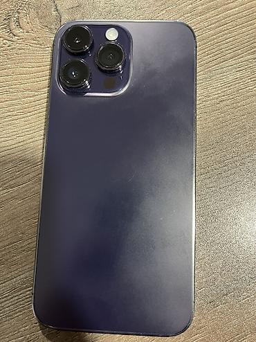 iphone barter var: IPhone 14 Pro Max, 128 GB, Narıncı, Barmaq izi, Face ID, Simsiz şarj — 1
