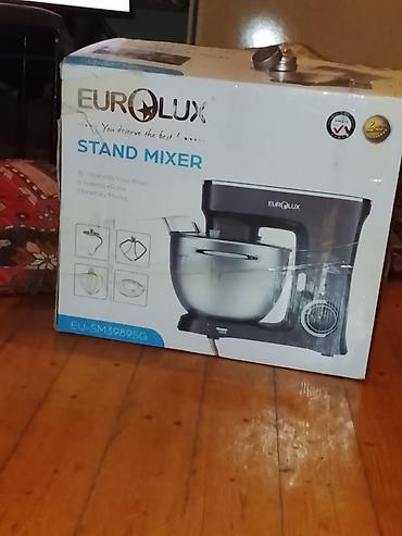 EUROLUX Stand Mixer – EU‑SM3989SG - 8 litr paslanmayan poladdan qab -