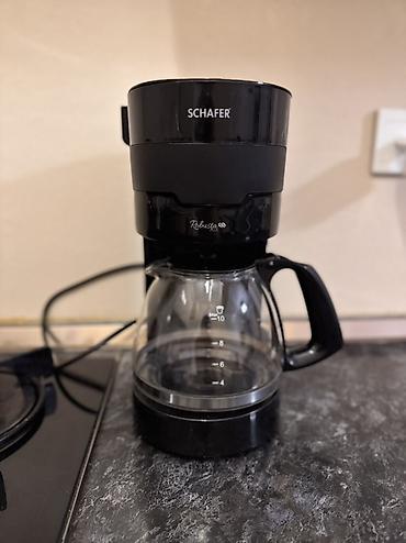 s21 plus: Schafer Robusta Plus damlama tipli qəhvə aparat - Rəng: qara - Model — 2
