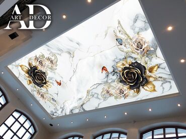 Натяжной потолок: Натяжной потолок 3D потолки, Глянцевое, Матовое Гарантия, Бесплатный замер, Бесплатная консультация — 5