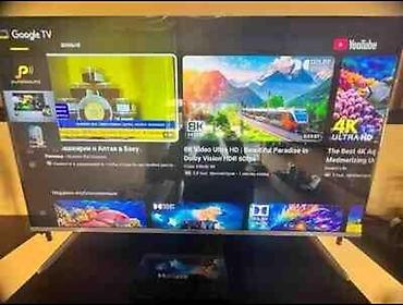 televizor 109 ekran: Hoffman 124 ekran Smart TV - Smart funksiyalar: Google TV interfeysi — 1