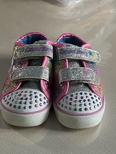 обувь изи: Продаются кеды Skechers Crystal Stars размер 7 (23-24) по бокам на