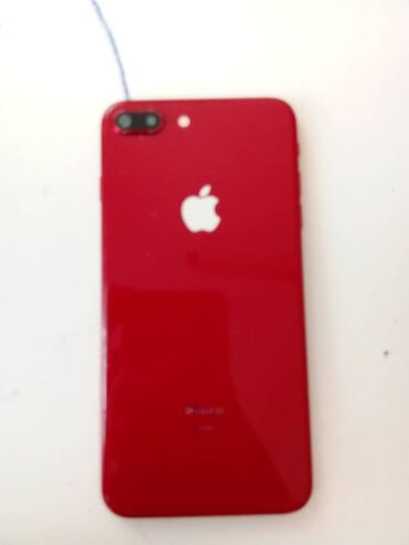 Apple iPhone: IPhone 8 Plus, Б/у, 64 ГБ, Красный, Чехол, 97 %