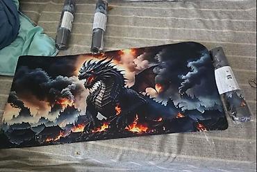 asus tuf dash: Məhsul: Böyük ölçülü oyun masasüstü mousepad – “Əjdaha” dizaynı - — 3