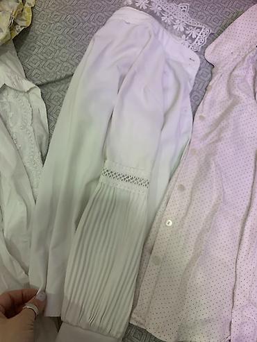 Топы и рубашки: Рубашка, цвет - Белый — 9