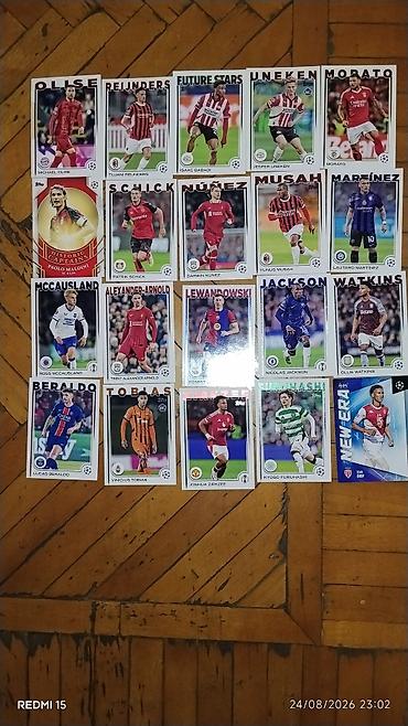champ: Topps UEFA Champions League futbol kartları dəsti Məzmun: - Michael — 1
