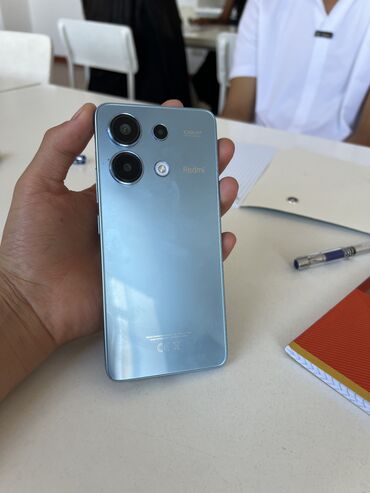 ноутбук для програмирования: Redmi, Redmi Note 13, Колдонулган, 128 ГБ, түсү - Көк, 2 SIM