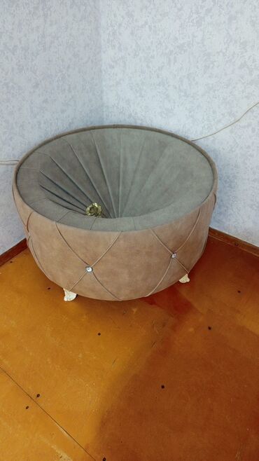 светлого голубой пуфик: Kreslo, Vеlur parça