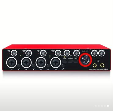 Səs kartları: USB Audio İnterfeys – 24-bit/192 kHz Yeni başlayanlar üçün 4 Kanallı — 1