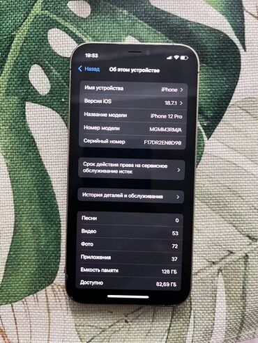 veqa 300: IPhone 12 Pro, 128 ГБ, Золотой, Face ID, С документами