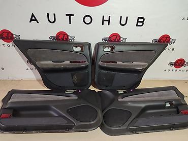 реставрация дверных карт: Обшивка дверей Nissan Cefiro A32 2.0, 1999 г. Комплект из 4 дверных — 1