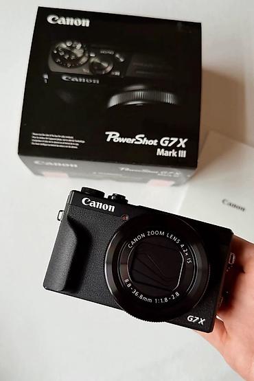 canon g7: Canon PowerShot G7 X seriyası – Mark II və Mark III kompakt — 1