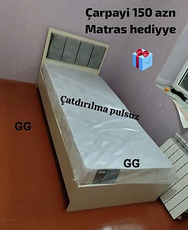 Çarpayılar: Çarpayı – tək nəfərlik model - Ölçü: tək ölçü (standard tək nəfərlik — 6