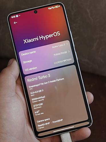 ми пад 5 про: Redmi, Redmi Turbo 3, Б/у, 256 ГБ, цвет - Золотой, 2 SIM — 1