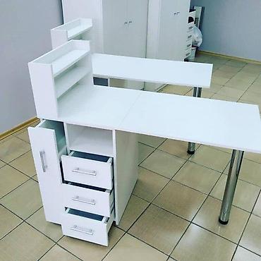 mebel guzgu: Düz masa, Siyirməli, Polkalı, Sadə laminat, Kredit yoxdur — 6