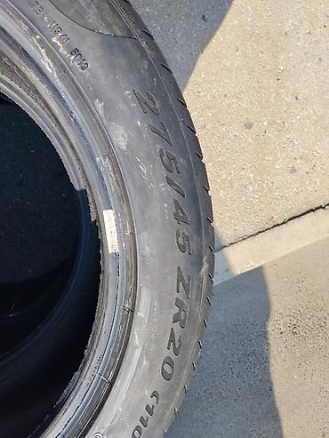 porsche disk: İşlənmiş Şin Pirelli 305 / 40 / R 20 — 9