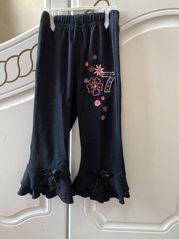 штаны для девочки: Джинсы и брюки, цвет - Черный, Новый