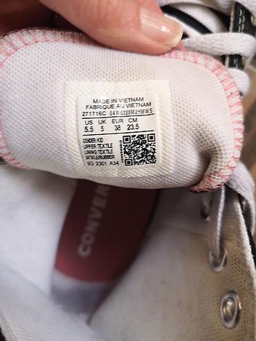 Patike: Converse All Star visoke patike, model sa platformom. - Boja: crna — 2