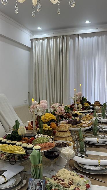 Выездные банкеты: 📌 Услуги Повара на выезд👩🏻🍳👩🏽🍳 📝Меню 📌Закуски :5 видов! at lalafo.kg — 49 Выездные банкеты: 📌 Услуги Повара на выезд👩🏻🍳👩🏽🍳 📝Меню 📌Закуски :5 видов! — 49