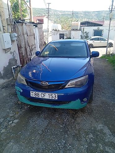 lada masin: Subaru Impreza: 2 l | 2007 il Hetçbek — 1