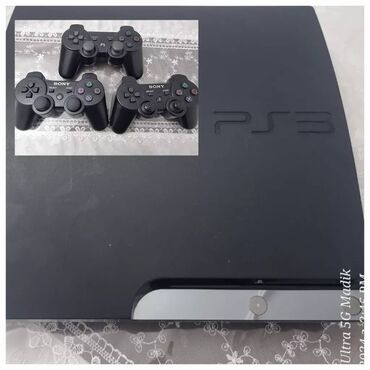 PS3 (Sony PlayStation 3): Продаю пс3 слим прошита 1000гб памяти 71 игр внутри не клубная 3