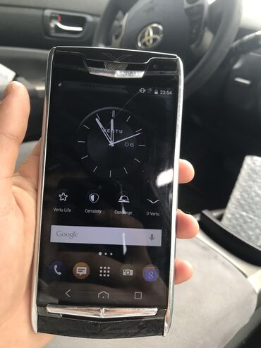 bakida telfon satislari: Vertu Signature Touch, 64 GB, rəng - Qara, Sensor