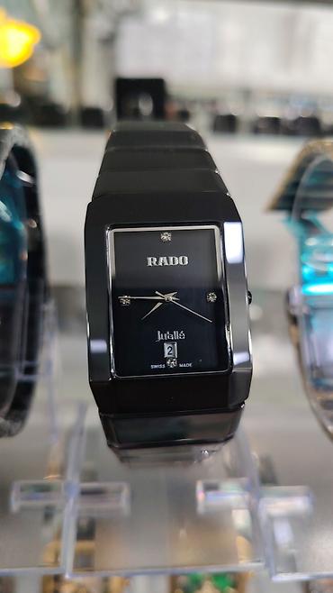 ray ban eynək: RADO kişi saatları – Swiss Made - Korpus: düzbucaqlı forma, keramika — 4
