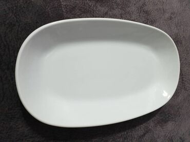 блюдо: Тарелки, 1 шт., цвет - Белый