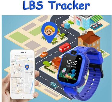 Ručni satovi: Novo- Vodootporni Deciji Smart Watch R7 - Mobilni Telefon LBS lokator — 12
