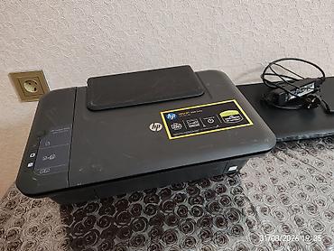 dondurma aparati: HP Deskjet 2050 printer, işlək vəziyyətdədir, ağ qara və rəngli — 1