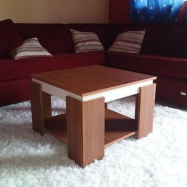 study table: Журнальный столик из ЛДСП - Форма: квадратная/прямоугольная — 3